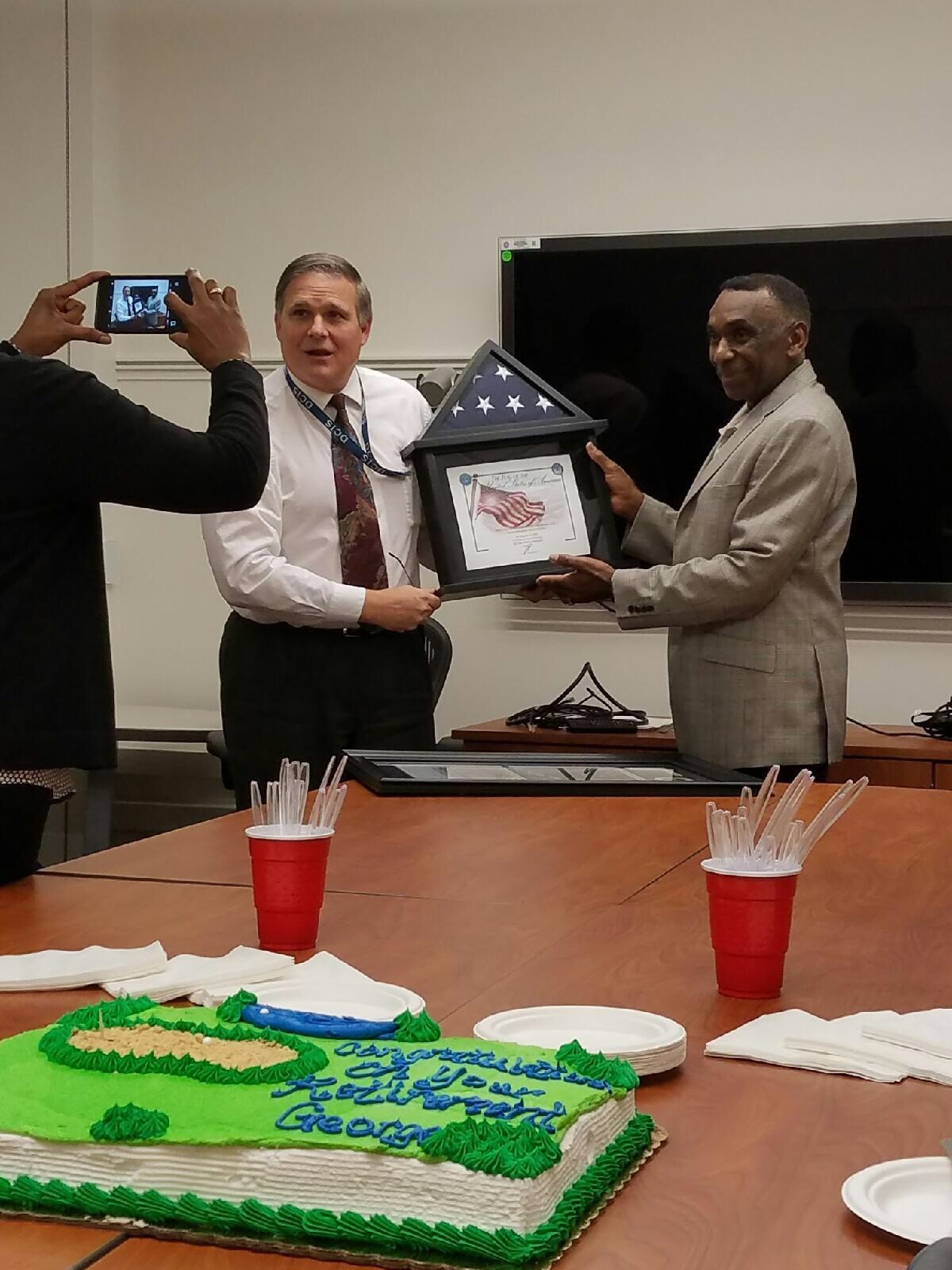Retirement Ceremony